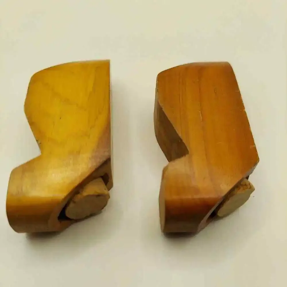 Dutch Shoes Salt & Pepper Shakers Cave Of The Winds Colorado Shoes VTG Wood